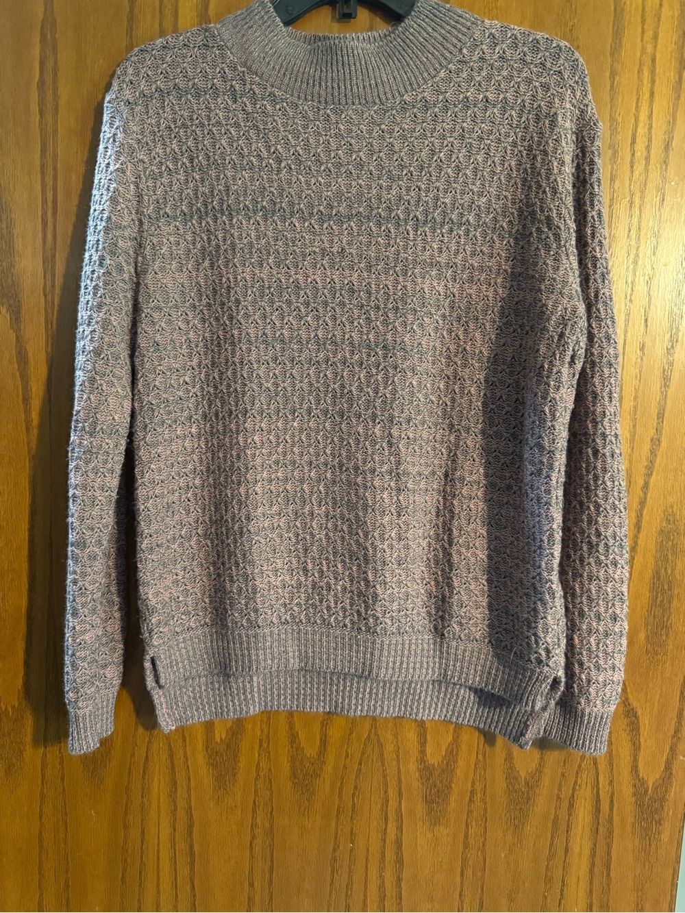 Cotton Emporium women’s Crewneck Sweater in Dusty Mauve